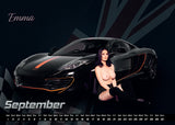 Supercars and Topless Babes 2018 Calendar