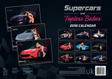Supercars and Topless Babes 2018 Calendar