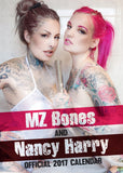 MZ Bones and Nancy Harry 2017 Calendar